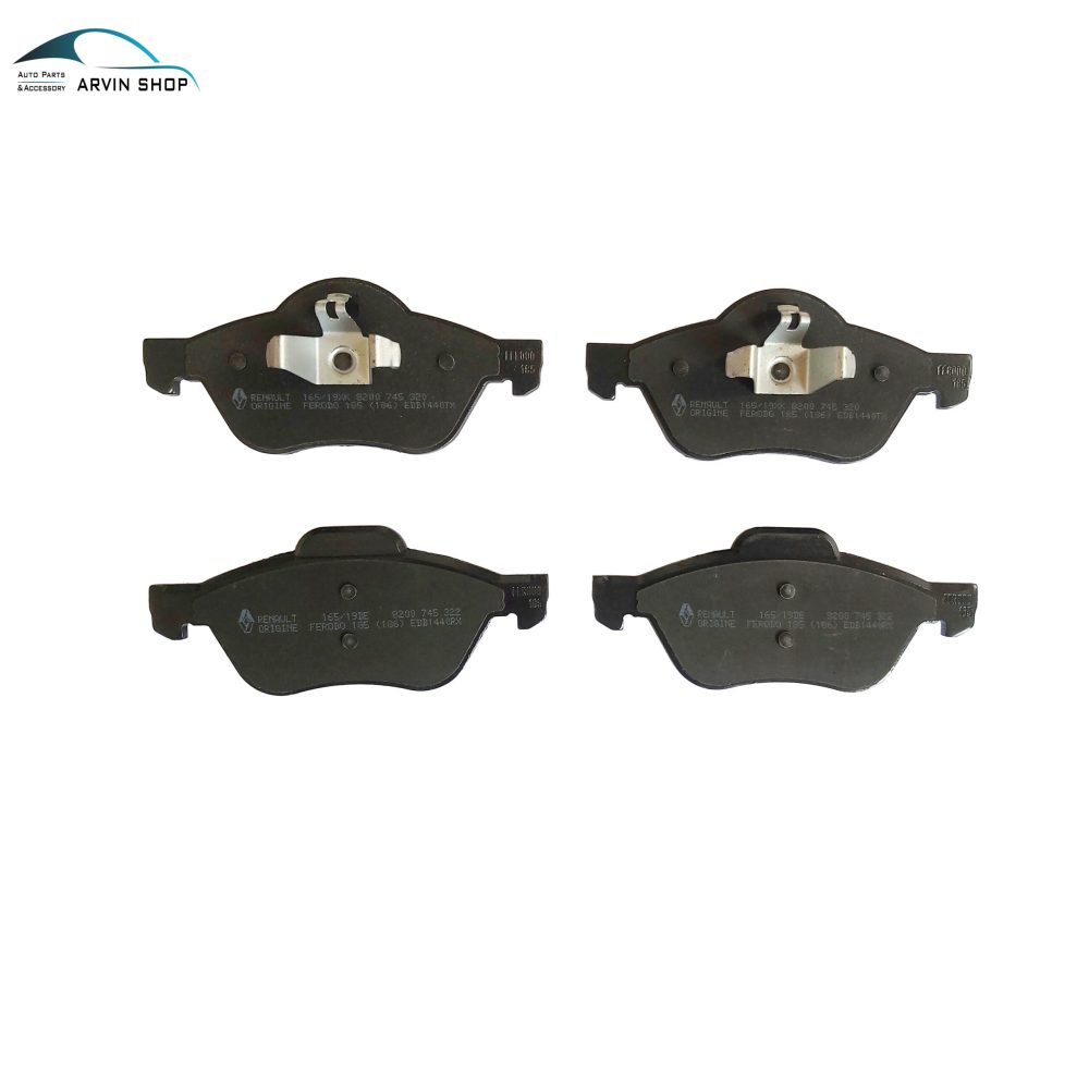 لنت ترمز چرخ جلو مگان اصلی